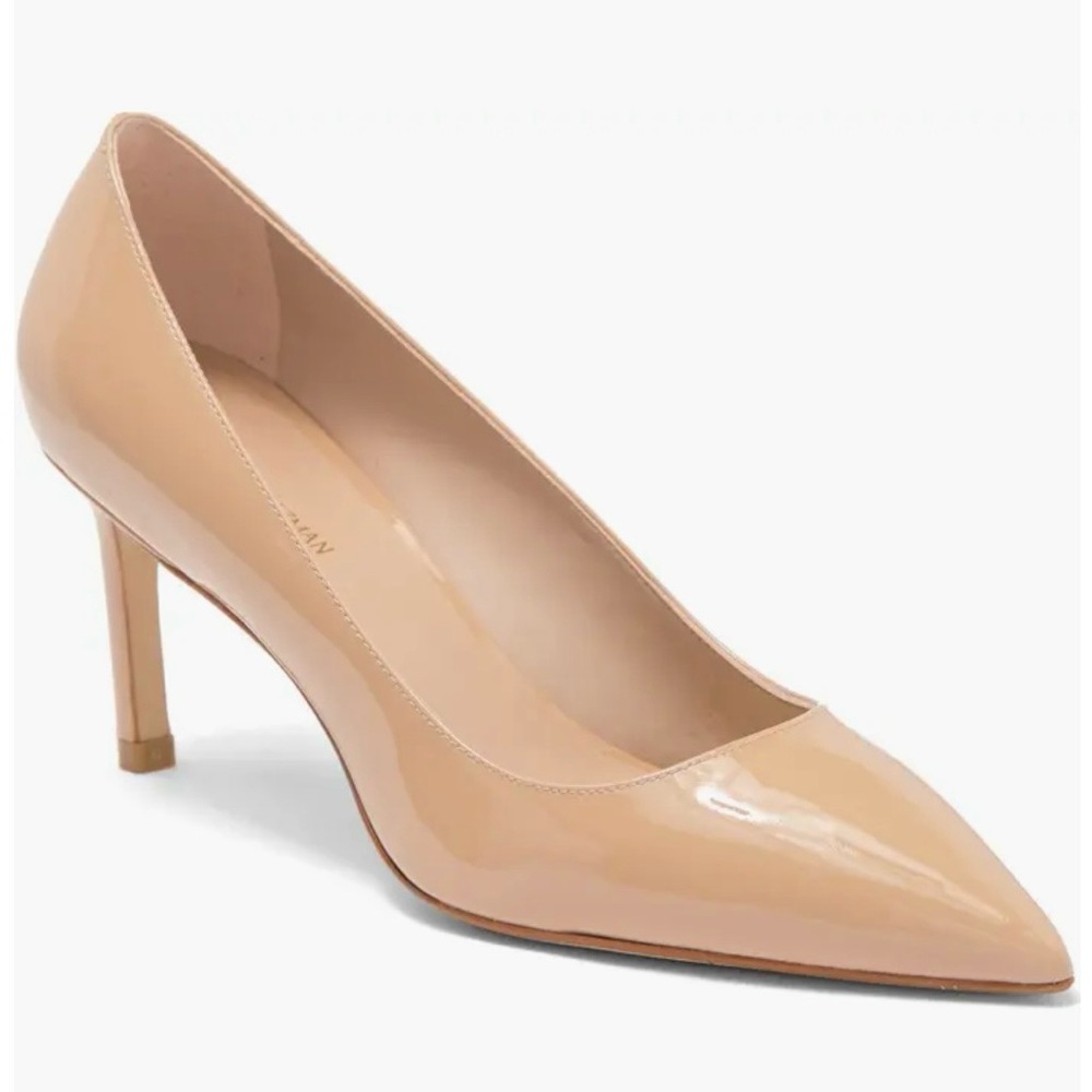 New Stuart Weitzman Leigh 75 Pointed Toe Pump size 9